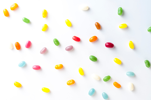 Colorful candies, jellybeans