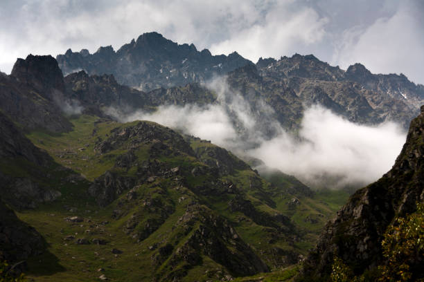 istock Mountains in the summer. 1058542480