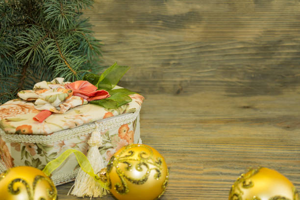 istock New year or christmas background with blank space fro text 1058544880