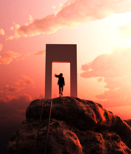 istock Girl climbing to the top 1058573880