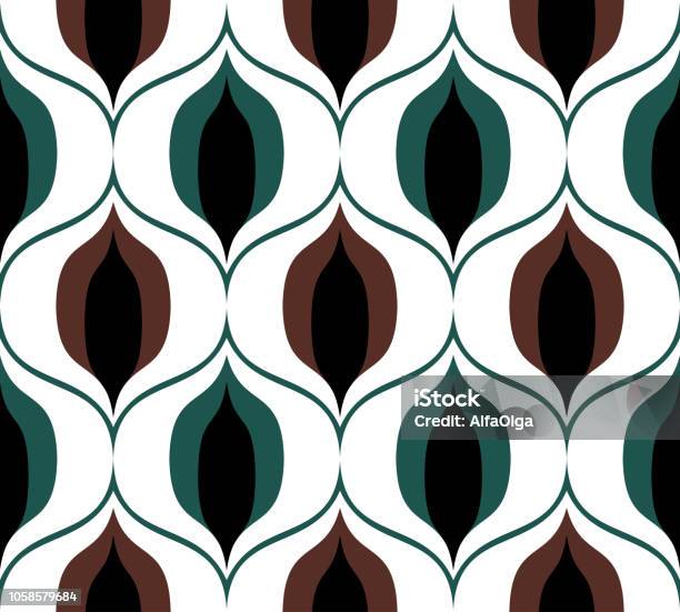 Seamless Retro Pattern Seamless Retro Pattern Stock Illustration - Download Image Now - 1960 ...