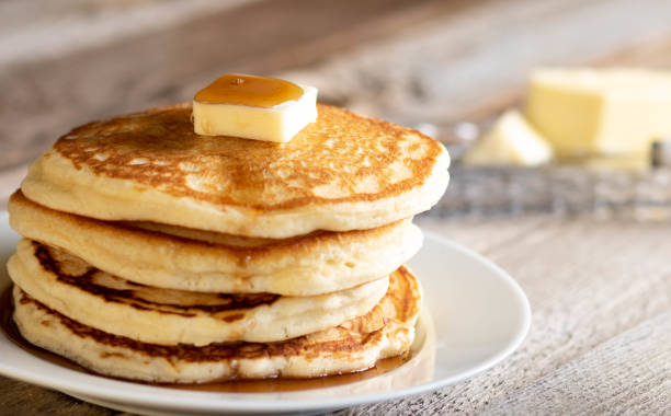 istock Breakfast pancakes in the morning 1058581082