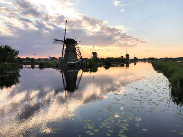 istock The Kinderdijk windmills 1058584074