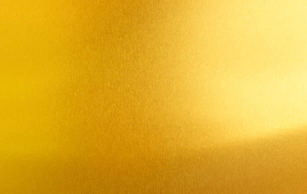 istock Shiny yellow leaf gold foi 1058588344