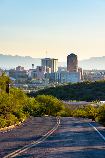 Downtown skyline of Tucson Arizona