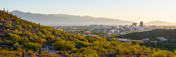 Downtown skyline of Tucson Arizona