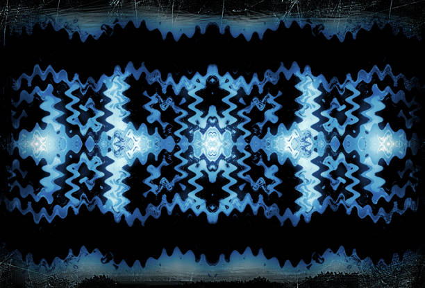 A colourful digitally generated image.  Brightly lit with copy space.  Ideal for backgrounds.