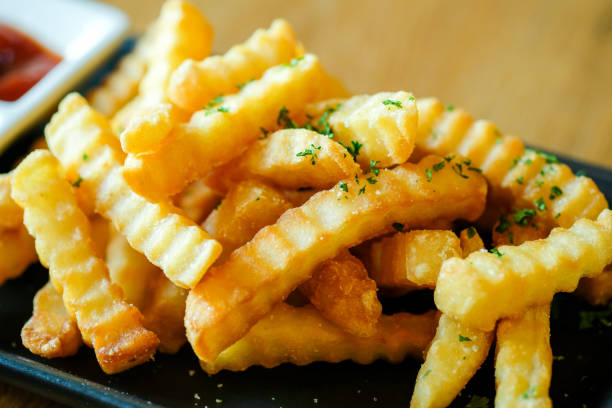 istock Closeup French fries 1058616390