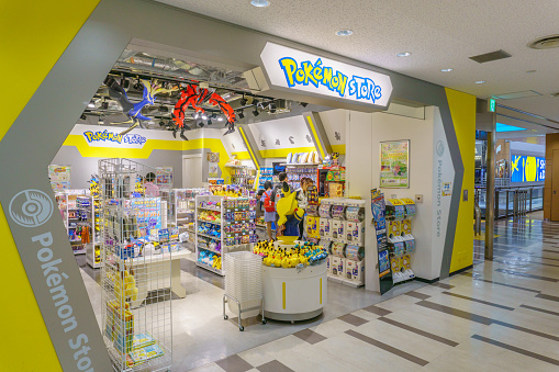 TOKYO , JAPAN - July 27 , 2017 : Pokemon Store at narita airpork