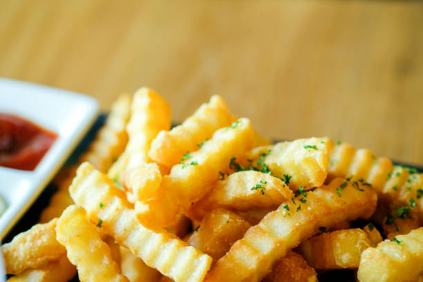 istock Closeup French fries 1058627018