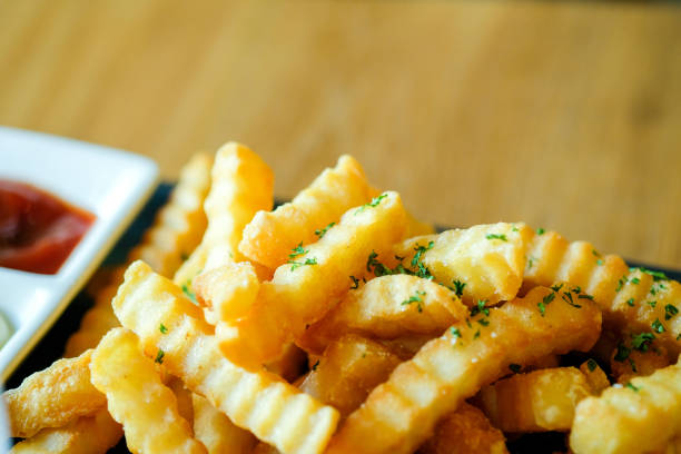 istock Closeup French fries 1058627238