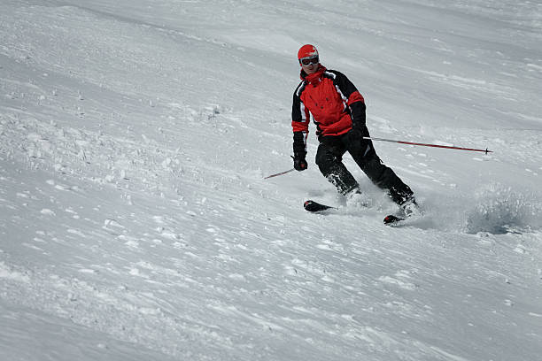 istock Skiing in powder snow 105863245