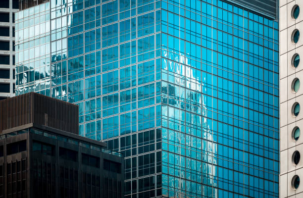 istock office building exterior, modern architecture, close up 1058633320