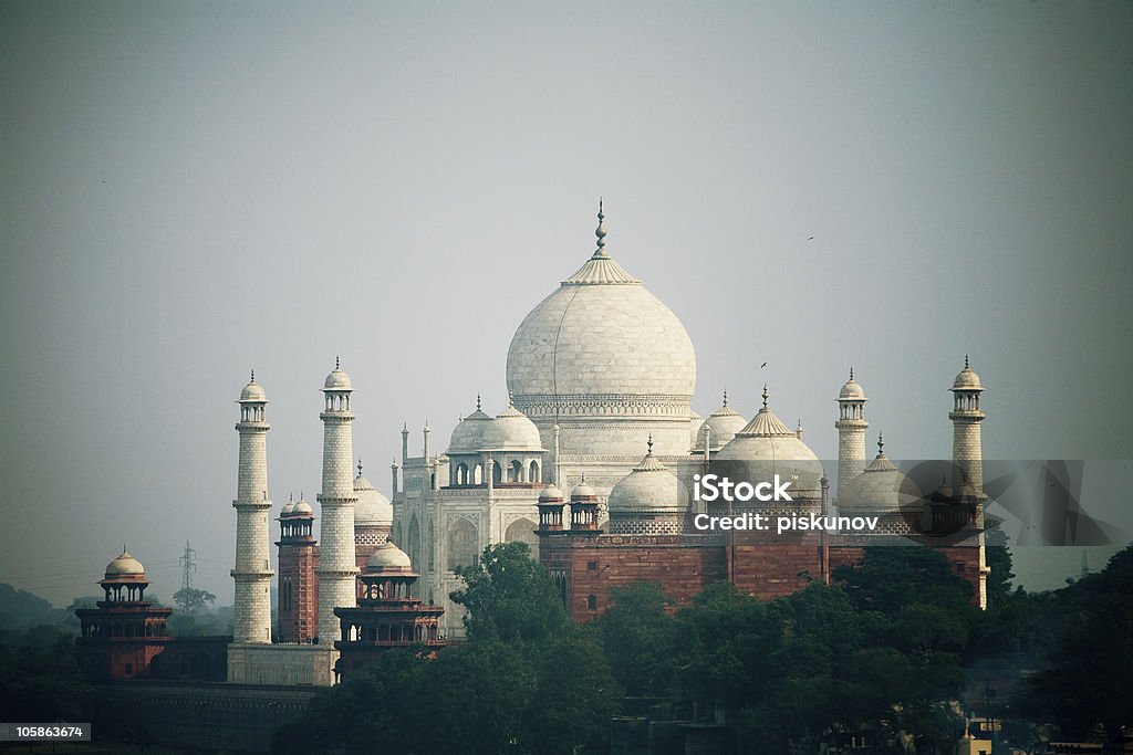 Taj Mahal Agra Stock Photo