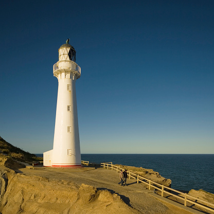 Baron Bay, Australia - December 7, 2017: Cape Byron Lighthouse