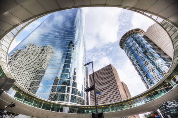 istock Houston downtown skylines buffalo Bayou park 1058644346