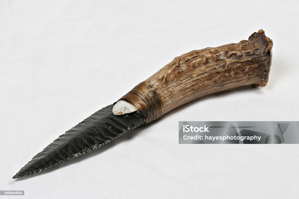 Flint de cuchilla - Foto de stock de Cuchillo - Arma libre de derechos