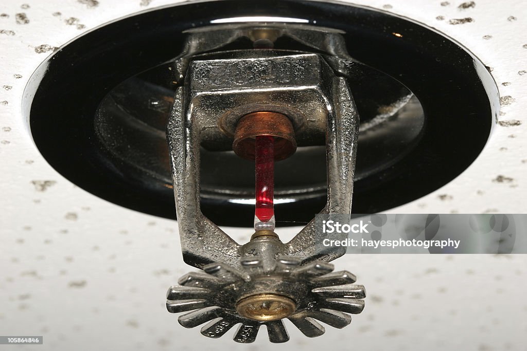 Fire Sprinkler  Automated Stock Photo