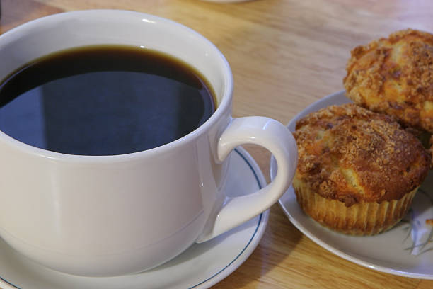 Coffee and Muffins stock photo