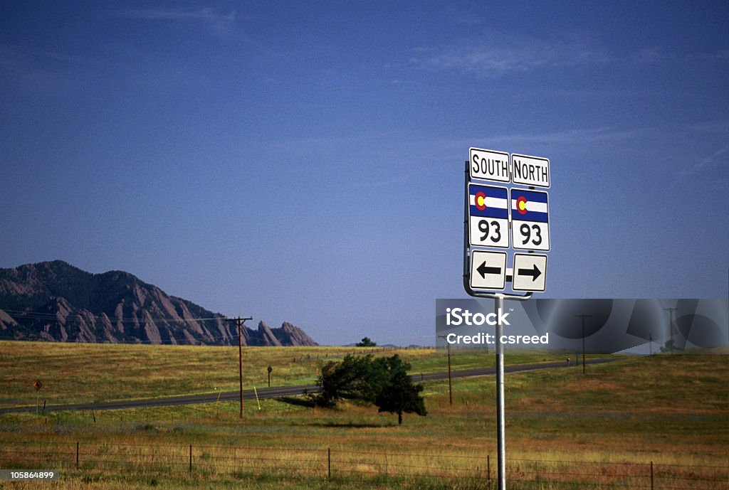 Rodovia 93 - Foto de stock de Colorado royalty-free