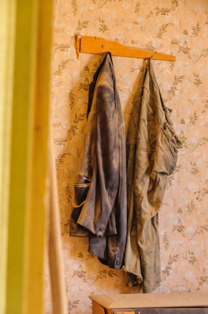 istock Interior of an old Abandoned Building in Bodie 1058652960