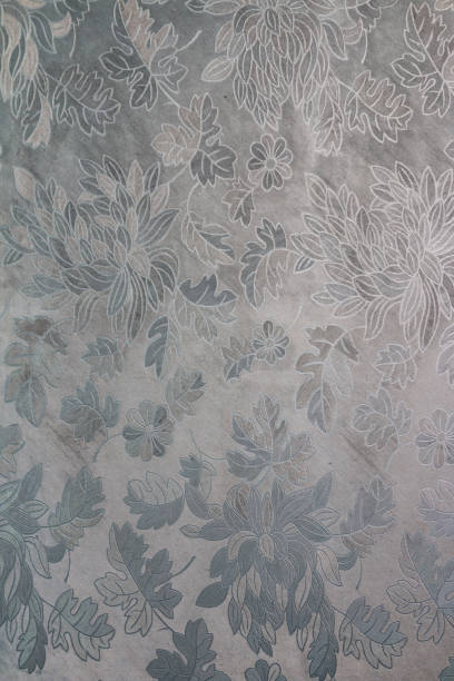 istock abstract texture of flower on glass 1058654256