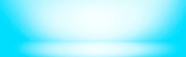 istock soft blue gradient wall and blank studio room banner background for presented product 1058654908