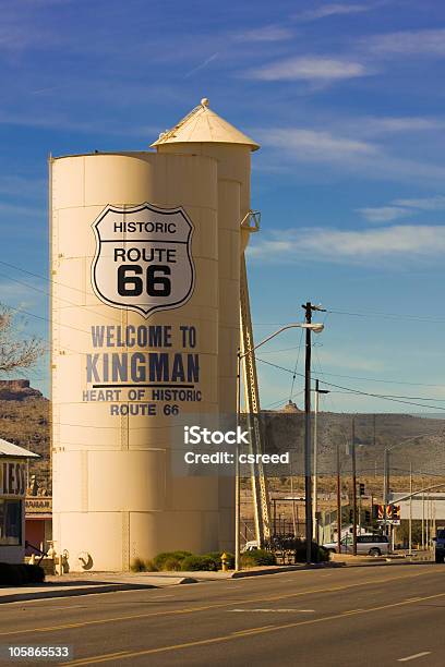 Добро Пожаловать В Кингмен — стоковые фотографии и другие картинки Аризона - Юго-запад США - Аризона - Юго-запад США, Кингман - Аризона, Шоссе 66