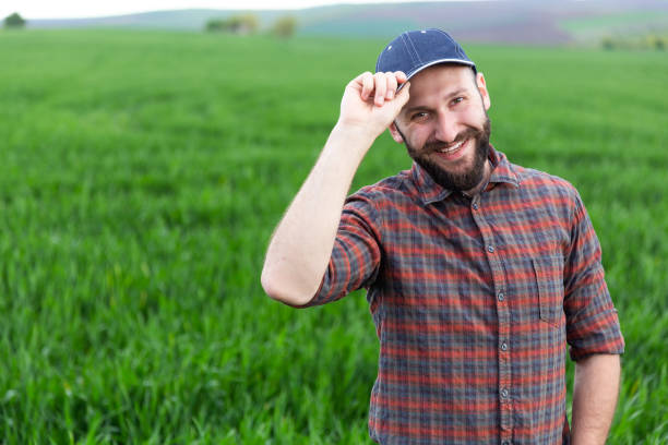 istock Farmer standing with arms crossed 1058656748