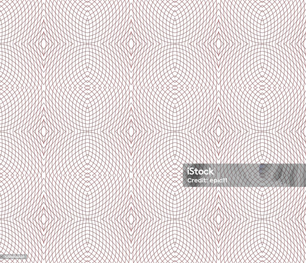 Vector Seamless Guilloche Background Vector Seamless Illustration of Tangier Grid, Abstract Guilloche Background Guilloche stock vector