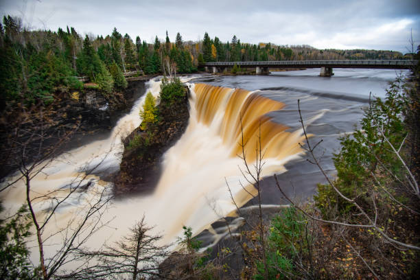istock Kakabeka Falls in full motion 1058664178