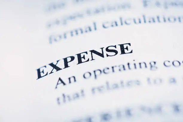 Photo of Business definitions: Expense