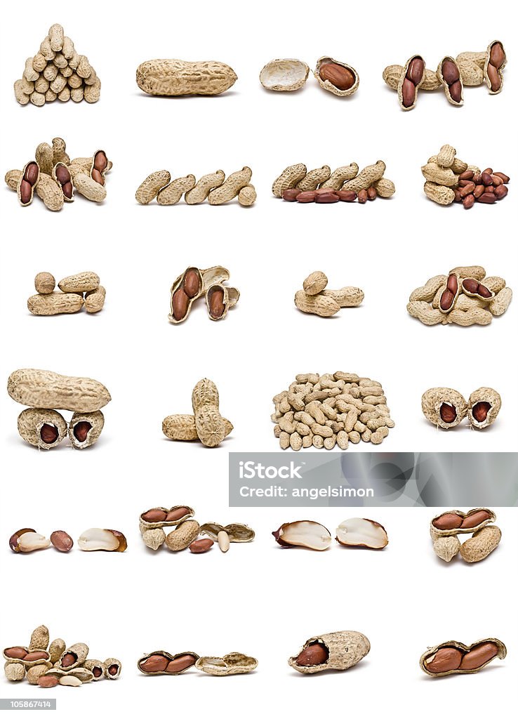Amendoins. - Royalty-free Agricultura Foto de stock