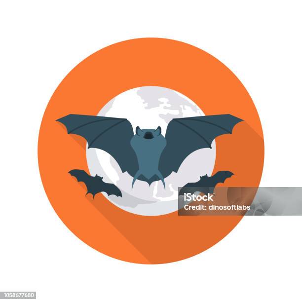Bat Fly Animal Stock Illustration - Download Image Now - Abstract, Animal, Animal Wildlife