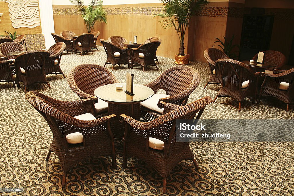 Cafetería en el hotel - Foto de stock de Actividades recreativas libre de derechos