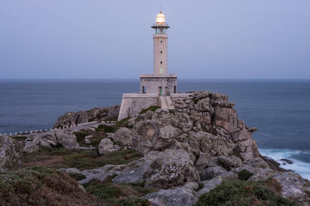 istock Punta Nariga Lighthouse in Costa da Morte, Galicia, Spain. 1058687532