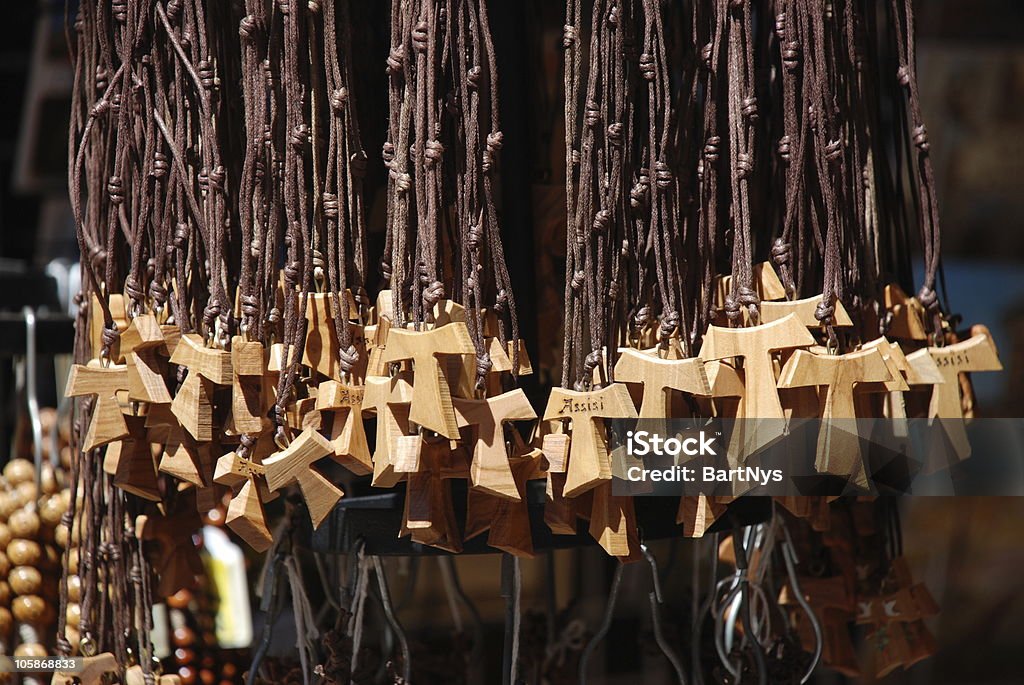 Tau über zum Verkauf in der Stadt von Assisi - Lizenzfrei Assisi Stock-Foto