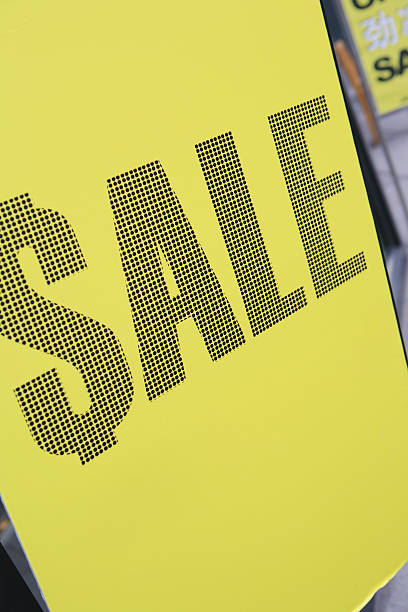 istock For sale  sign  on board 105868946