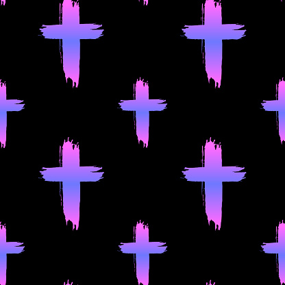 Ilustración de Patrón Sin Fisuras Con Cruces Sobre Fondo Negro Fondo De Pantalla De Halloween Cute Kawaii Pastel Estilo De Goth y más Vectores Libres de Derechos de Gótico - Papel social - Ilustración de Patrón Sin Fisuras Con Cruces Sobre Fondo Negro Fondo De Pantalla De Halloween Cute Kawaii Pastel Estilo De Goth y más Vectores Libres de Derechos de Gótico - Papel social -