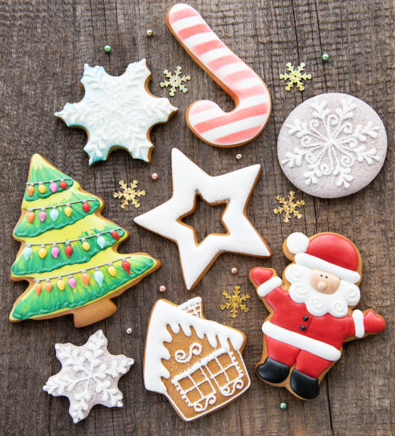 istock Christmas homemade gingerbread cookies 1058699244