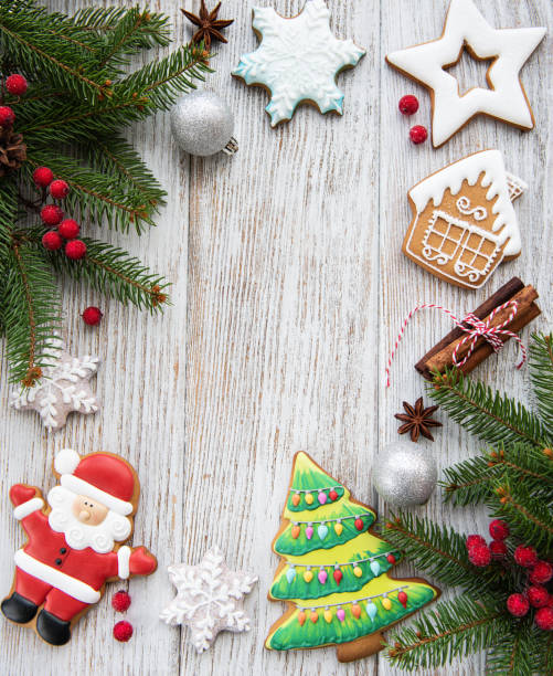 istock Chrisas decoration with cookies 1058699280