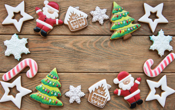istock Christmas homemade gingerbread cookies 1058699310