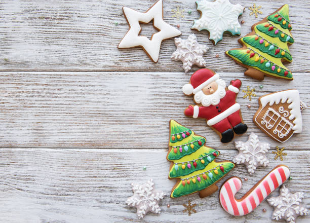 istock Christmas homemade gingerbread cookies 1058699318