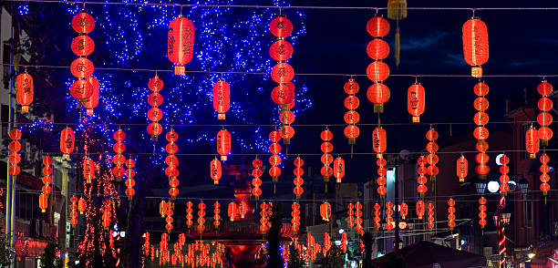 istock Chinese Paper Lampshades 105872200