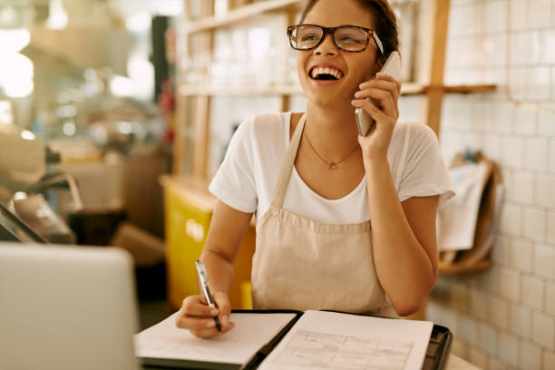 istock Of cause we take orders over the phone! 1058729926
