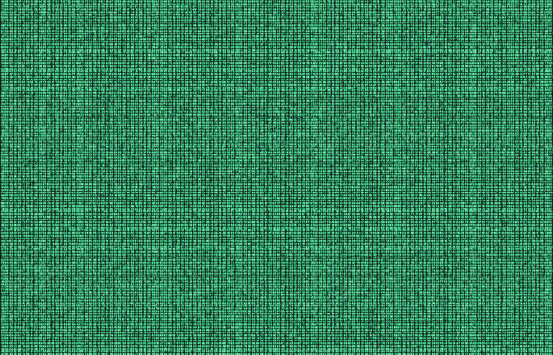 istock Design elements: Background of green hexadecimal numbers 1058730884