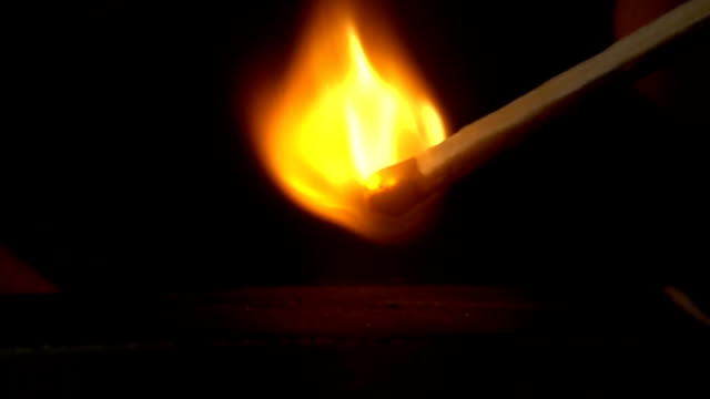 Lighting Up A Matchstick