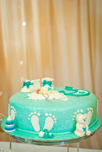 istock Sweet cake on a festive buffet. Cake on the table in the restaurant. 1058746464