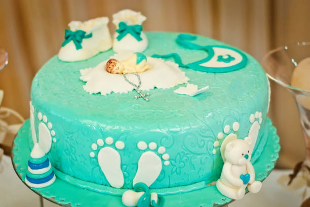 istock Sweet cake on a festive buffet. Cake on the table in the restaurant. 1058746544