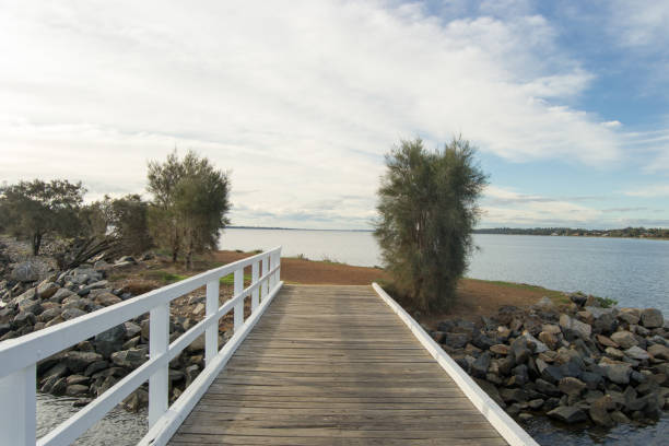 istock Landscape of Bunbury Australind at sunset 1058746636